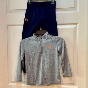 Under Armour athletic set, boys size 6